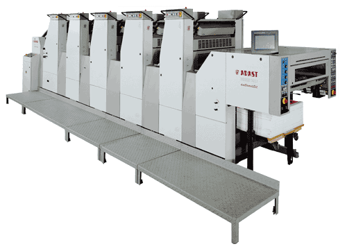 Offset printing press, Press